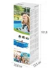 Семейный бассейн каркасный Intex 28272, 300 x 200 x 75 см, прямоугольный, идеален для детей от 6 лет и семьи, стальной каркас, голубой - изображение 10