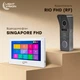 Комплект відеодомофона Light Vision: домофон 7" SINGAPORE (AI) FHD White та відеопанель RIO FHD Grey - изображение 4