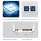 GPON WiFi 5 маршрутизатор Cudy GP1200 гігабітний дводіапазонний, 1 PON Port/4 Gigabit RJ45 - изображение 4