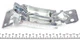 Петля дверей (задньої/верхня/L/270°) MB Sprinter (906)/VW Crafter 06- AUTOTECHTEILE 100 7450 2E1827151, 68006455AA, 9067400037 - изображение 4