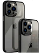 Чехол противоударный для iPhone 14 Pro Max черный силиконовый защита от падений и царапин - изображение 2