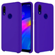 Чехол силиконовый для Xiaomi Redmi Note 7 фиолетовый защита от ударов и царапин - изображение 2