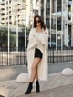 Кардиган подовжений пухнастий - Classyme - XL - Молочний - (10ka) - зображення 1