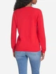 Пуловер женский Tommy Hilfiger 239632688 XL Красный (1159864748) - изображение 2
