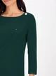 Лонгслив длинный женский Tommy Hilfiger 653100912 XL Зеленый (1159865110) - изображение 2