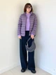Куртка демисезонная женская Uniqlo 988385712 M Сиреневая (1159865272) - изображение 5