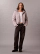 Куртка демисезонная короткая с капюшоном женская Calvin Klein 707130398 XL Серая (1159865313) - изображение 3