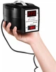 Релейний стабілізатор напруги Luxeon AVR-500D BLACK - зображення 4