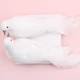 Декоративний муляж Білий Голуб 24 см, садова фігура птаха з пір'ям Artificial Dove Garden Decor - изображение 6