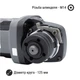 Аккумуляторная болгарка Procraft industrial AG125B (без акб и зп) - изображение 3