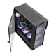 Корпус компьютера DARKFLASH DK431 Mesh + 4 вентилятора ARGB Black (DK431 Mesh Black) - изображение 4
