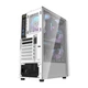 Корпус комп'ютерний Darkflash A290 White з 3 вентиляторами RGB - зображення 6