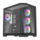 Корпус комп'ютерний Darkflash FT418 Pro Black + 7 вентиляторів ARGB (FT418 PRO Black) - зображення 1