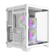 Корпус компьютерный Darkflash FT350 + 5 вентиляторов ARGB White - изображение 4