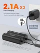 Уцінка Компактна акумуляторна грілка для рук Warmco HeatPrime M02 5000mAh магнітна набір з 2 шт чорна (SKU-177) - изображение 5