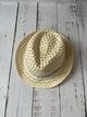 Капелюх солом'яний дитячий Kids Trilby 52р Світло-бежевий (1540) - зображення 3