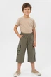 Бриджі дитячі для хлопчика кольору хакі Fashion зріст, см 128 (215884) - зображення 1