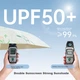 Парасолька від сонця ZUODU Квіткове сонце UPF 50+ складна - зображення 5