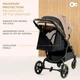 Коляска Kinderkraft Mitzy Linen Beige (KSMITZ00BEG0000) (5902533924356) - зображення 9