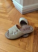 Женские льняные тапочки Belsta с вышивкой и открытым носком Бежевые с хлопком 39 - изображение 6