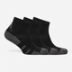 Набір чоловічих шкарпеток коротких Adidas ESS CC QRT JC6453 43-45 (L) 3 пари Чорний (4067901879179) - зображення 5