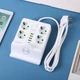 Сетевой фильтр-удлинитель Q370/PNS-07 5м 4 розетки 4USB 2Type-C PD беспроводная зарядка Qi белый - изображение 7