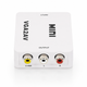 Перехідник-конвертер VGA to AV RCA активний міні VGA2AV 77212 - изображение 2