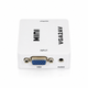 Перехідник-конвертер VGA to AV RCA активний міні VGA2AV 77212 - изображение 3