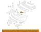 Кріплення переднього бампера Mazda 3 SD 2004-2009, праве, AVTM, BN8V500T1C, 183476936 - зображення 2