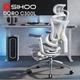 Крісло офісне з підставкою для ніг Sihoo DORO C300L Mesh White - зображення 19