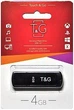 Флеш память/флеш накопитель 4GB T&G Vega 121 черный - изображение 1