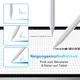 Стилус для iPad Kadlun ID716 белый магнитный с распознаванием наклона - Уценка - изображение 5