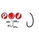 Крючок карповый Gamakatsu G-Carp Snagger №8 (10шт/уп) black - изображение 2