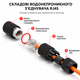 Герметичный коннектор RJ45 IP67 водонепроницаемый соединитель для удлинения сетевого кабеля и наружного монтажа - изображение 7