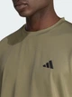 Спортивная футболка длинная мужская Adidas Workout Essentials Base KD5461 XL Olive Strata (4068821252318) - изображение 6