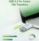 USB Flash Acer UT300 32GB Dual Drive USB-C & USB-A USB 3.2 Gen1, Retail (BL.9BWWA.588) - изображение 3