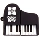USB флеш накопитель ColorWay Piano 64 GB 3.0 Black (CW-USBPO64) - изображение 1