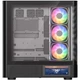 Корпус Modecom VOLCANO AQ400 ARGB MIDI SIDE LCD 6,2”, 4x120mm fans BLACK без БЖ ATX (MC-A-AQ400-4FA-B) - изображение 9