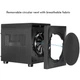 Корпус Chieftec THE CUBE CI-03B-OP, без БЖ, fan 20cm, mATX, Black (CI-03B-OP) - зображення 3