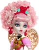 Кукла Monster High Scary Sweet Birthday Doll, Cupid Asteria Купидон Астерия в розово-красном праздничном платье JBG77 - изображение 3