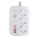 Сетевой фильтр (удлинитель) LP F65WG4 (3x230V-3520W 2xUSB-60W 2xType-C 65W QC/PD) - изображение 2