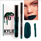 Рідка матова помада для губ Kylie 8611 Green з контурним олівцем 2в1 - зображення 2