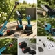 Секатор+пила+штанга 3 в 1 Krafftec Акумуляторний садовий набір 42V 6Ah - зображення 2
