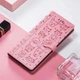 Чохол Embossed Cat and Dog для Xiaomi Poco C85 4G EU 173 mm книжка шкіра PU з візитницею рожевий - зображення 5
