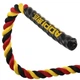 Скакалка канат утяжеленная для кроссфита, бокса, ММА Aopi Extra Thick 4428 длина 2,8м диаметр 25мм - изображение 2