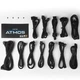 БЖ 750W Chieftec ATMOS ATX 3.0 120 mm, 80+ GOLD, Cable management, retail (CPX-750FC) - зображення 7