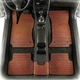 Коврики в салон EVA для Audi A4 B5 1994-2001 з підп'ятником Коричневий-Коричневий кант 5 шт - зображення 1