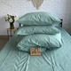 Комплект постельного белья Ell Home (турецкая жатка) Зеленая полынь полуторный 70/70 - изображение 1