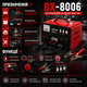 Автомобильное зарядное устройство BX-8006 CB-30 12/24 В 18 А для аккумулятора 20–120 Ач, автоматическая зарядка АКБ с электронным дисплеем, регулировкой тока и защитой от перегрузки - изображение 6