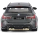 Коллекционная литая металлическая модель автомобиля Bburago 1:24 BMW M3 CS Touring (G81) 2023 серый-матовый 20 см - изображение 8